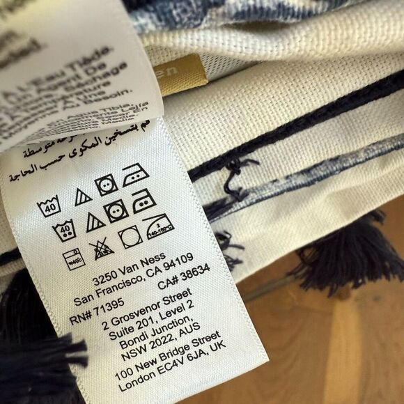 Pair Pottery Barn Teen Anjolie Blackout Curtain Drapes 63” x 52” $300 - Picture 7 of 9